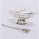 CCG-172S Silver Cathedral Incense Boat and Spoon