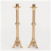 CCG-186 TRADITIONAL SOLID BRASS ALTAR CANDLE STICK