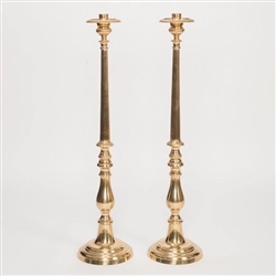 EXTRA LARGE SIZE BRASS ALTAR CANDLESTICK