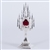 Ornate Gothic Reliquary (Silverplated) - 11 3/4" ht.