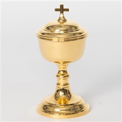 CCG-265 GOLD PLATED TRAVEL CIBORIUM