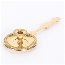 BRASS BISHOP BUSIA - CANDLE TRAY