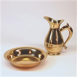 CCG-314    BRASS EWER AND BASIN