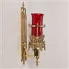 CCG-318SL,  GOTHIC STYLE WALL HUNG SANCTUARY LAMP