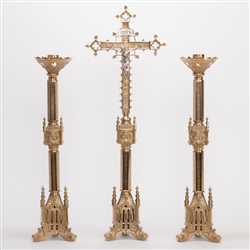 Traditional Ornate Gothic Altar Cross