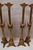 Tall  (40" ht.)  World Class Altar Height Gothic Candlestick