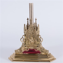 CCG-41BS GOTHIC BASE STAND FOR PROCESSIONAL CROSS OR PROCESSIONAL CANDLES