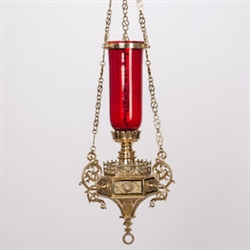 TRADITIONAL GOTHIC SANCTUARY LAMP