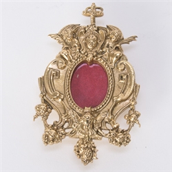Wall Hanging Reliquary - 5 1/4" x 3 1/8"