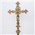 PROCESSIONAL CROSS WITH BRASS CORPUS