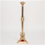 GOTHIC Paschal Candlestick  (47 1/2" ht.)