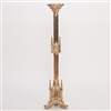 Tall (40" ht.)  Classical Altar Height Gothic Candlestick