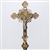 PROCESSIONAL CROSS WITH SILVER CORPUS AND RAYS