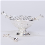 CCG-69S Silver Incense Boat and Spoon