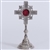 SILVER CROSS RELIQUARY