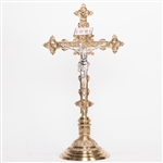 CCG-98ACSH BRASS ALTAR CROSS