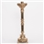 FLUTED BRASS ALTAR CANDLESTICK