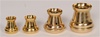 BOVE' STYLE  1-1/2"  BRASS CANDLE FOLLOWER