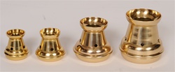 BOVE' STYLE 7/8" BRASS CANDLE FOLLOWER