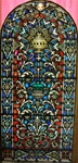 THE THURIBLE  Antique Stained Glass Window