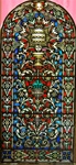 Antique Stained Glass Window, The Chalice