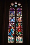SOLD - Antique German Stained Glass Window,