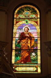 Beautiful Saint Joseph Stained Glass Window