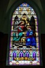 Large" The Annunciation", Plated Stained Glass Window