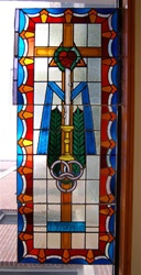 # 5 of 7 Church Stained Glass Window