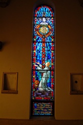 SG-398, Stained glass # 2 of 10 "Body of Christ"