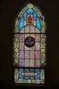SG-470, St. Peregrine - Traditional Antique Church Stained Glass Window