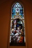 SG-476  "St. Catherine of Sienna"  Antique German Stained Glass Window