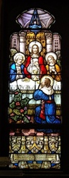 SG-480 Mayer of Munich #1 of 20 fine antique Stained Glass window.