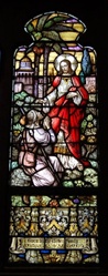 SG-481 Mayer of Munich #2 of 20 fine antique Stained Glass window.