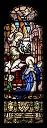 SG-488  Mayer of Munich Stained Glass Window #9 of 20- The Annunciation