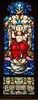 SG-492, SOLD -  Mayer of Munich Stained Glass Window #13 of 20- Christ the King