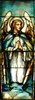 Praying Angel  Antique Stained Glass Window, By J&R Lamb Studios - Circa 1905