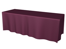 8ft 3 Sided DRAPED Table Throw