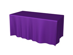 6ft 4 Sided DRAPED Table Throw