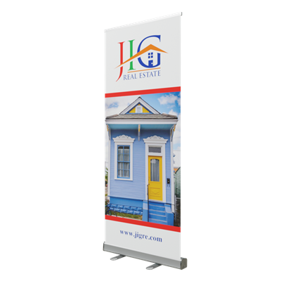 Retractable Bannerstand 1 33.5"