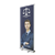 Retractable Double Sided Bannerstand 2 33.5"