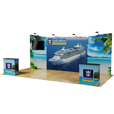 20ft Waveline Marlin MASTER Backwall Display Kit