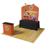 6ft Waveline Curved Table Top Display PRO Kit