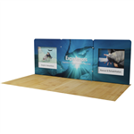 20ft Waveline Orca BASIC Backwall Display Kit