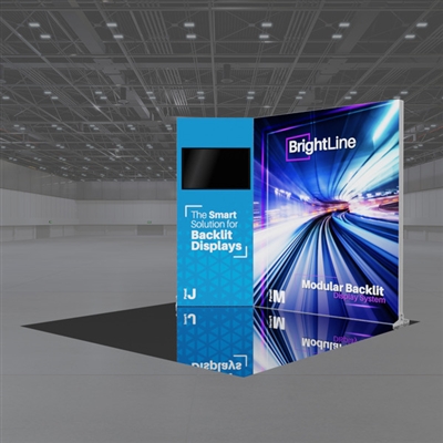 10ft BrightLine Light Box Display Kit 10-JM