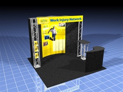 10x10 Custom Pop Up with Truss Display