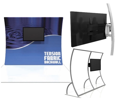 Formulate VC6 Curved Tension Fabric Display