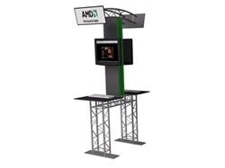 LATROBE Double Sided Truss Kiosk