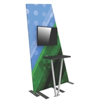 Formulate Tension Fabric Monitor Kiosk 2