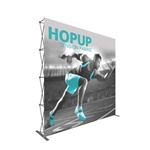 10ft Hopup Extra Tall Straight Tension Fabric Popup